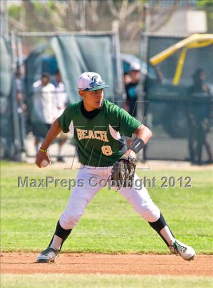 Thumbnail 1 in Huntington Beach @ Long Beach Poly (CIF SS D1 Playoffs) photogallery.