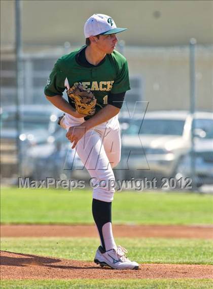 Thumbnail 3 in Huntington Beach @ Long Beach Poly (CIF SS D1 Playoffs) photogallery.