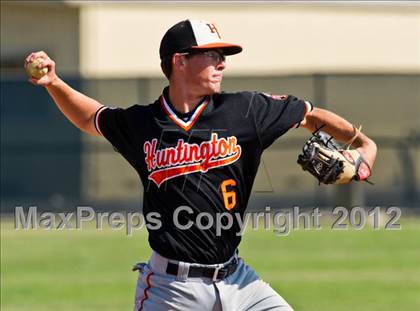 Thumbnail 2 in Huntington Beach @ Long Beach Poly (CIF SS D1 Playoffs) photogallery.