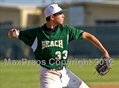 Thumbnail 2 in Huntington Beach @ Long Beach Poly (CIF SS D1 Playoffs) photogallery.