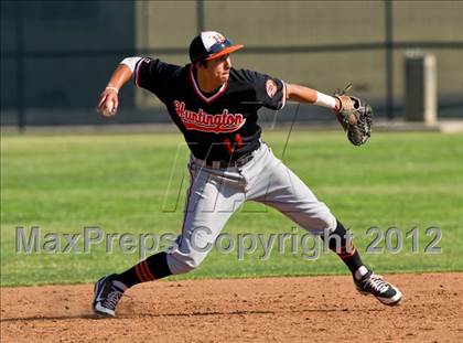 Thumbnail 1 in Huntington Beach @ Long Beach Poly (CIF SS D1 Playoffs) photogallery.