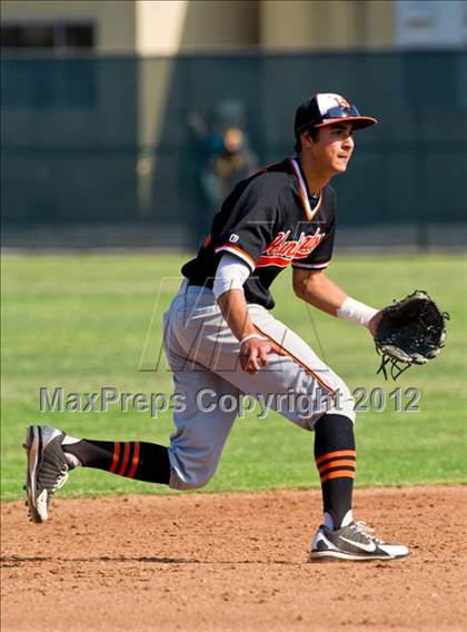 Thumbnail 1 in Huntington Beach @ Long Beach Poly (CIF SS D1 Playoffs) photogallery.