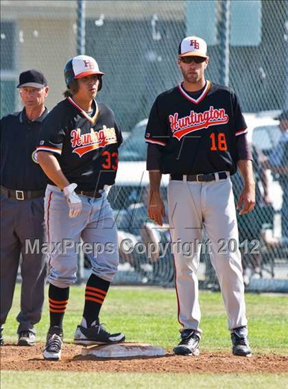 Thumbnail 2 in Huntington Beach @ Long Beach Poly (CIF SS D1 Playoffs) photogallery.