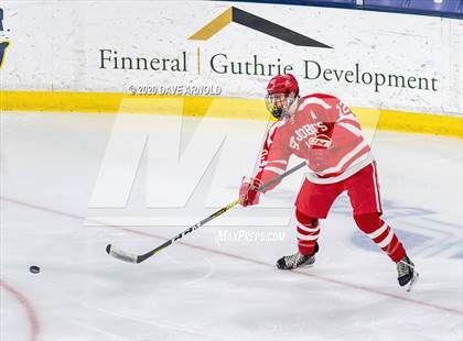 Thumbnail 3 in St. John's vs. Westford Academy (MIAA Division 1 North Semifinal) photogallery.