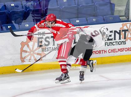 Thumbnail 2 in St. John's vs. Westford Academy (MIAA Division 1 North Semifinal) photogallery.