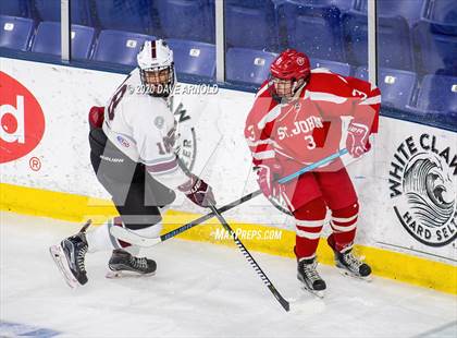 Thumbnail 3 in St. John's vs. Westford Academy (MIAA Division 1 North Semifinal) photogallery.