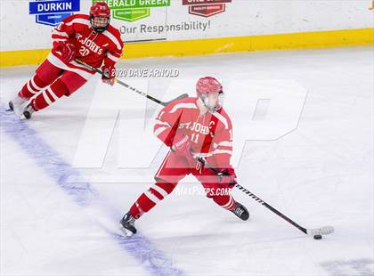 Thumbnail 2 in St. John's vs. Westford Academy (MIAA Division 1 North Semifinal) photogallery.
