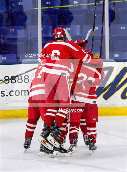 Thumbnail 2 in St. John's vs. Westford Academy (MIAA Division 1 North Semifinal) photogallery.