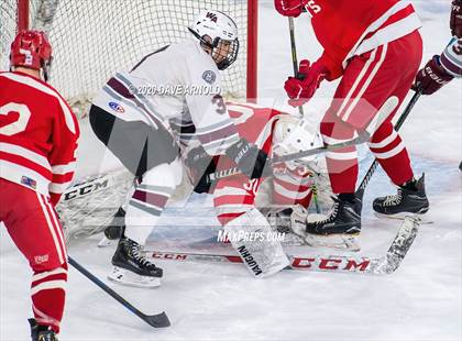 Thumbnail 3 in St. John's vs. Westford Academy (MIAA Division 1 North Semifinal) photogallery.