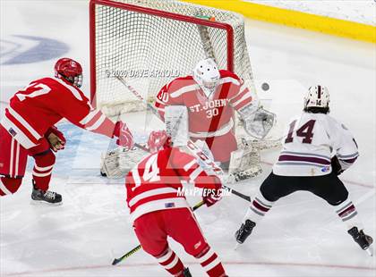 Thumbnail 3 in St. John's vs. Westford Academy (MIAA Division 1 North Semifinal) photogallery.