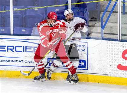 Thumbnail 3 in St. John's vs. Westford Academy (MIAA Division 1 North Semifinal) photogallery.