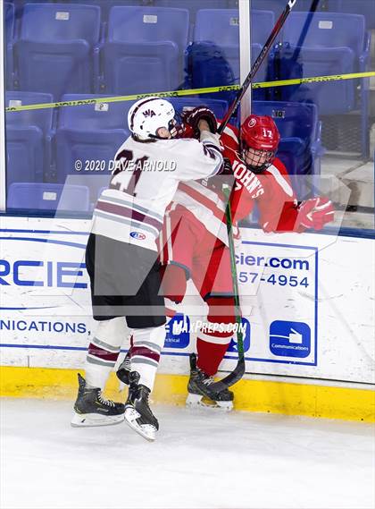 Thumbnail 1 in St. John's vs. Westford Academy (MIAA Division 1 North Semifinal) photogallery.