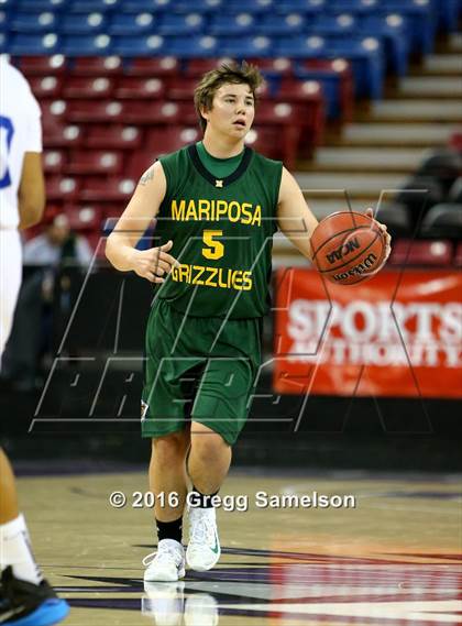 Thumbnail 3 in Mariposa County vs Brookside Christian (CIF SJS D5 Final) photogallery.