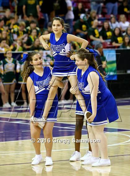 Thumbnail 1 in Mariposa County vs Brookside Christian (CIF SJS D5 Final) photogallery.