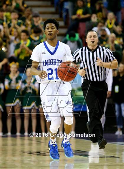 Thumbnail 1 in Mariposa County vs Brookside Christian (CIF SJS D5 Final) photogallery.