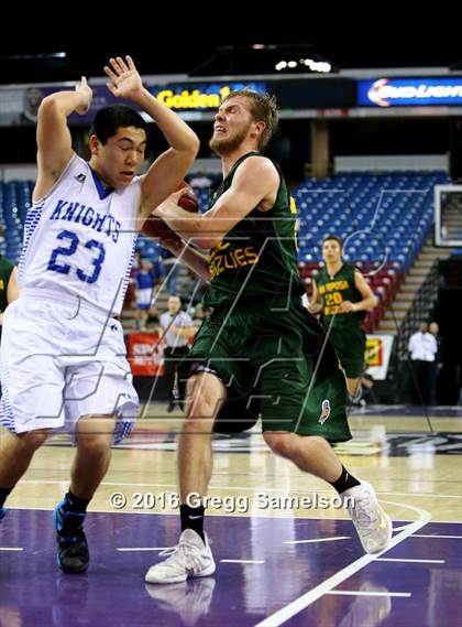 Thumbnail 2 in Mariposa County vs Brookside Christian (CIF SJS D5 Final) photogallery.