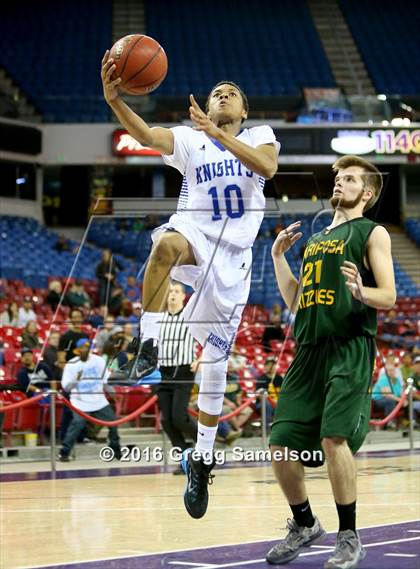 Thumbnail 1 in Mariposa County vs Brookside Christian (CIF SJS D5 Final) photogallery.