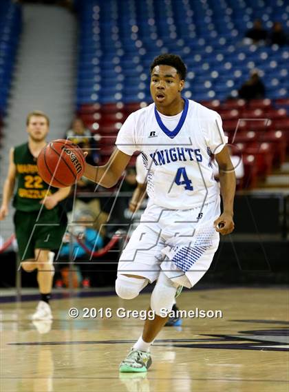 Thumbnail 1 in Mariposa County vs Brookside Christian (CIF SJS D5 Final) photogallery.