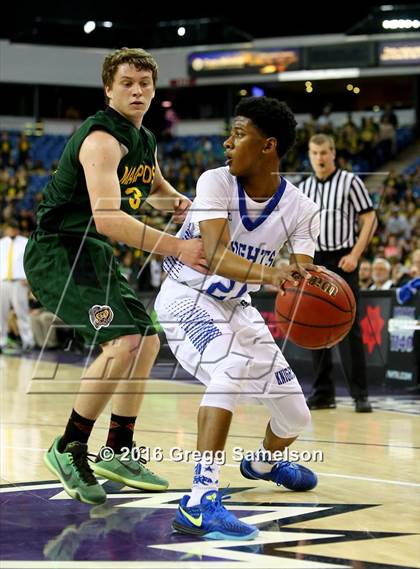 Thumbnail 3 in Mariposa County vs Brookside Christian (CIF SJS D5 Final) photogallery.