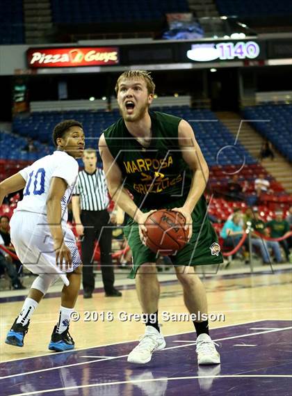 Thumbnail 2 in Mariposa County vs Brookside Christian (CIF SJS D5 Final) photogallery.