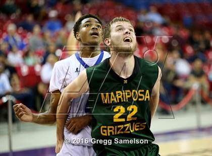 Thumbnail 3 in Mariposa County vs Brookside Christian (CIF SJS D5 Final) photogallery.