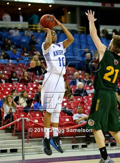 Thumbnail 1 in Mariposa County vs Brookside Christian (CIF SJS D5 Final) photogallery.