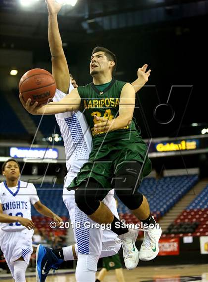 Thumbnail 1 in Mariposa County vs Brookside Christian (CIF SJS D5 Final) photogallery.