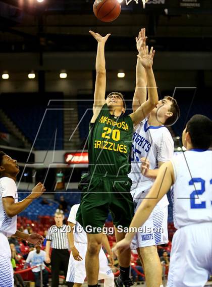 Thumbnail 1 in Mariposa County vs Brookside Christian (CIF SJS D5 Final) photogallery.
