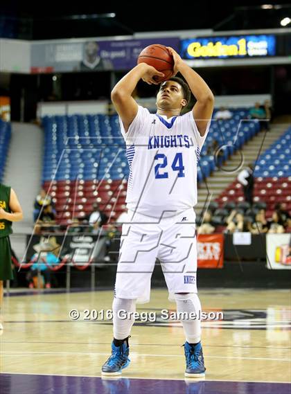 Thumbnail 1 in Mariposa County vs Brookside Christian (CIF SJS D5 Final) photogallery.