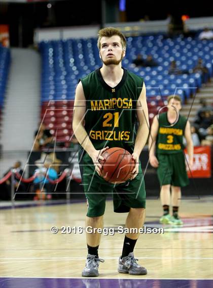 Thumbnail 3 in Mariposa County vs Brookside Christian (CIF SJS D5 Final) photogallery.