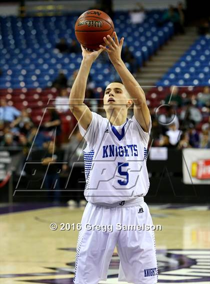 Thumbnail 1 in Mariposa County vs Brookside Christian (CIF SJS D5 Final) photogallery.