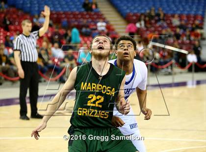Thumbnail 1 in Mariposa County vs Brookside Christian (CIF SJS D5 Final) photogallery.