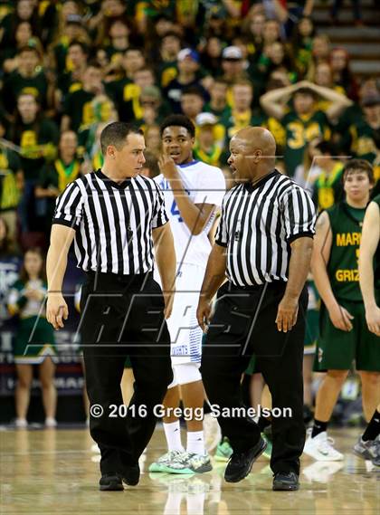 Thumbnail 1 in Mariposa County vs Brookside Christian (CIF SJS D5 Final) photogallery.