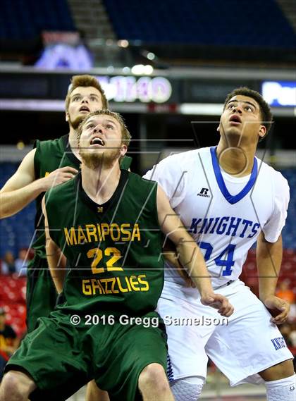 Thumbnail 2 in Mariposa County vs Brookside Christian (CIF SJS D5 Final) photogallery.