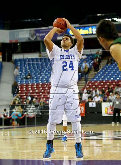 Thumbnail 1 in Mariposa County vs Brookside Christian (CIF SJS D5 Final) photogallery.