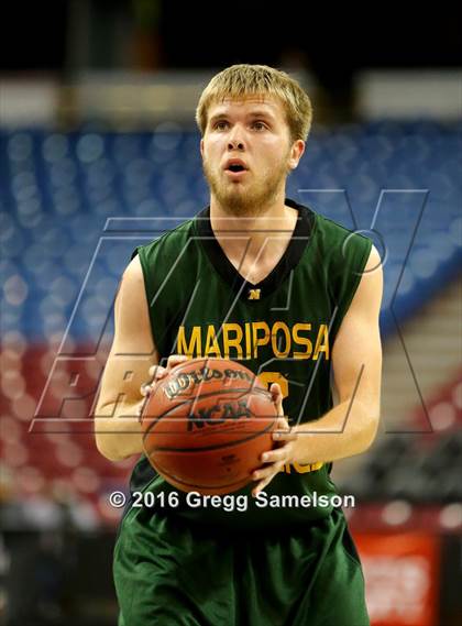 Thumbnail 2 in Mariposa County vs Brookside Christian (CIF SJS D5 Final) photogallery.