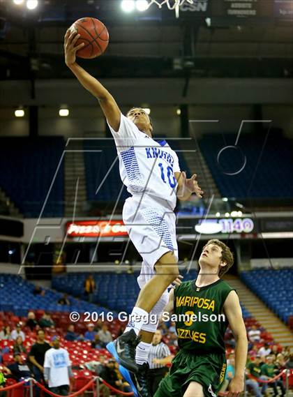 Thumbnail 3 in Mariposa County vs Brookside Christian (CIF SJS D5 Final) photogallery.