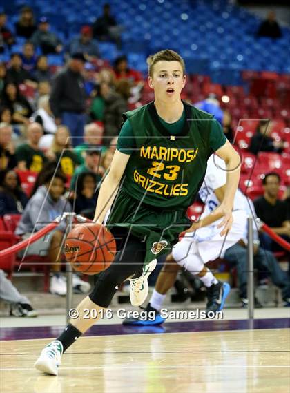 Thumbnail 1 in Mariposa County vs Brookside Christian (CIF SJS D5 Final) photogallery.