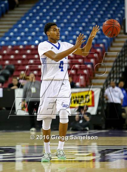 Thumbnail 1 in Mariposa County vs Brookside Christian (CIF SJS D5 Final) photogallery.
