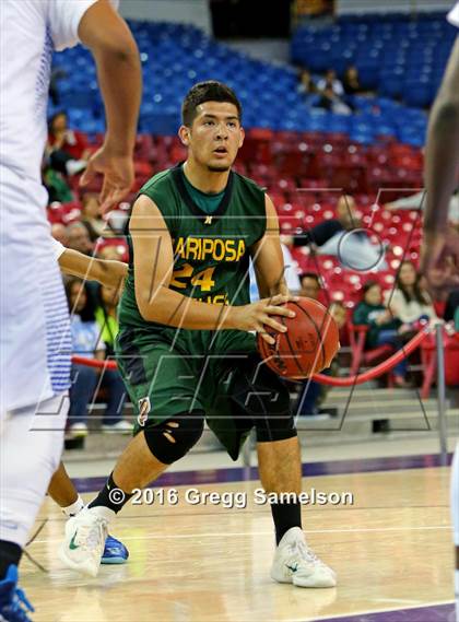 Thumbnail 3 in Mariposa County vs Brookside Christian (CIF SJS D5 Final) photogallery.