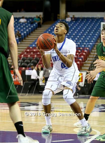 Thumbnail 2 in Mariposa County vs Brookside Christian (CIF SJS D5 Final) photogallery.