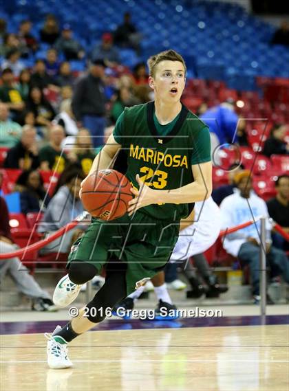 Thumbnail 2 in Mariposa County vs Brookside Christian (CIF SJS D5 Final) photogallery.