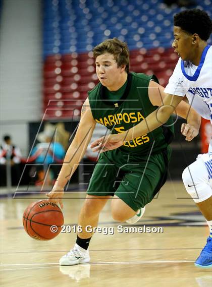 Thumbnail 1 in Mariposa County vs Brookside Christian (CIF SJS D5 Final) photogallery.