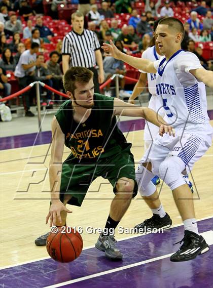 Thumbnail 2 in Mariposa County vs Brookside Christian (CIF SJS D5 Final) photogallery.