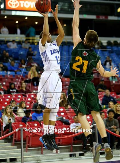 Thumbnail 2 in Mariposa County vs Brookside Christian (CIF SJS D5 Final) photogallery.
