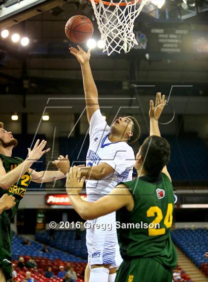 Thumbnail 3 in Mariposa County vs Brookside Christian (CIF SJS D5 Final) photogallery.