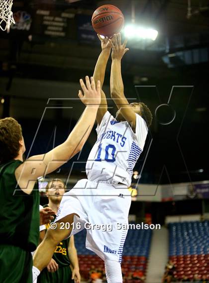 Thumbnail 1 in Mariposa County vs Brookside Christian (CIF SJS D5 Final) photogallery.