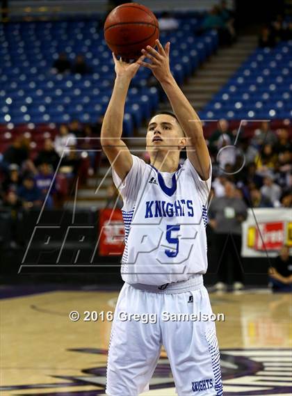 Thumbnail 1 in Mariposa County vs Brookside Christian (CIF SJS D5 Final) photogallery.