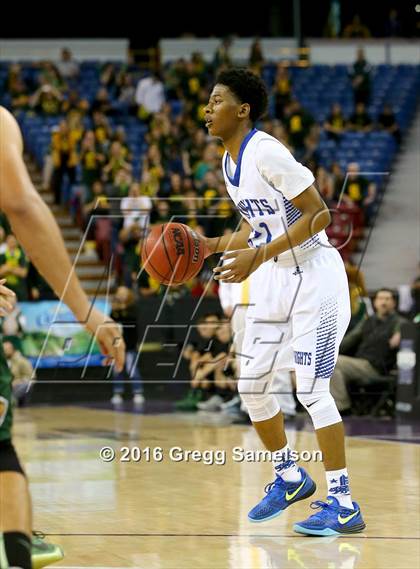 Thumbnail 2 in Mariposa County vs Brookside Christian (CIF SJS D5 Final) photogallery.