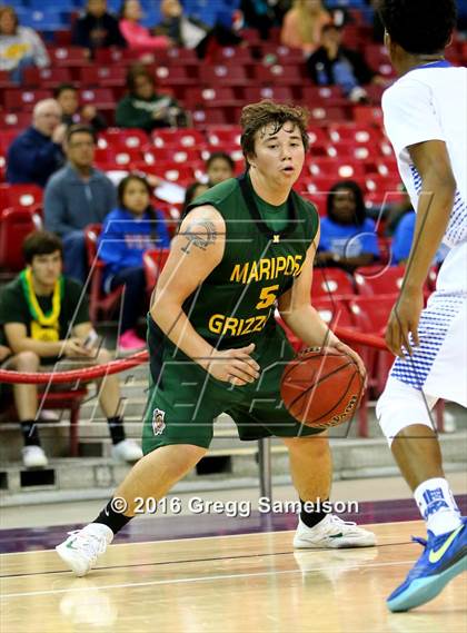 Thumbnail 2 in Mariposa County vs Brookside Christian (CIF SJS D5 Final) photogallery.